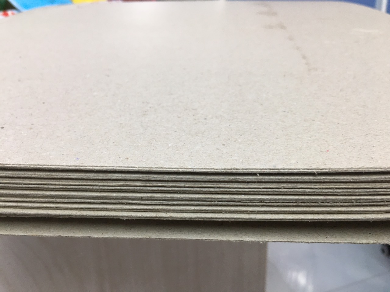 Giấy tấm Carton từ 2 lớp, 3 lớp, 4 lớp, 5 lớp